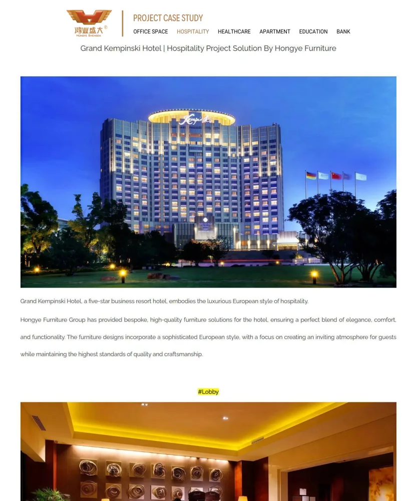 Grand Kempinski Hotel — Asie — pays à préciser