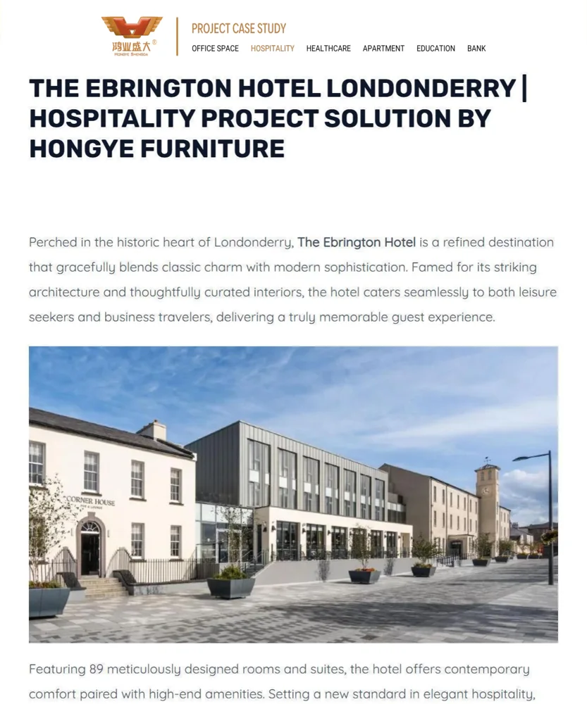 The Ebrington Hotel Londonderry — Royaume-Uni (Irlande du Nord)