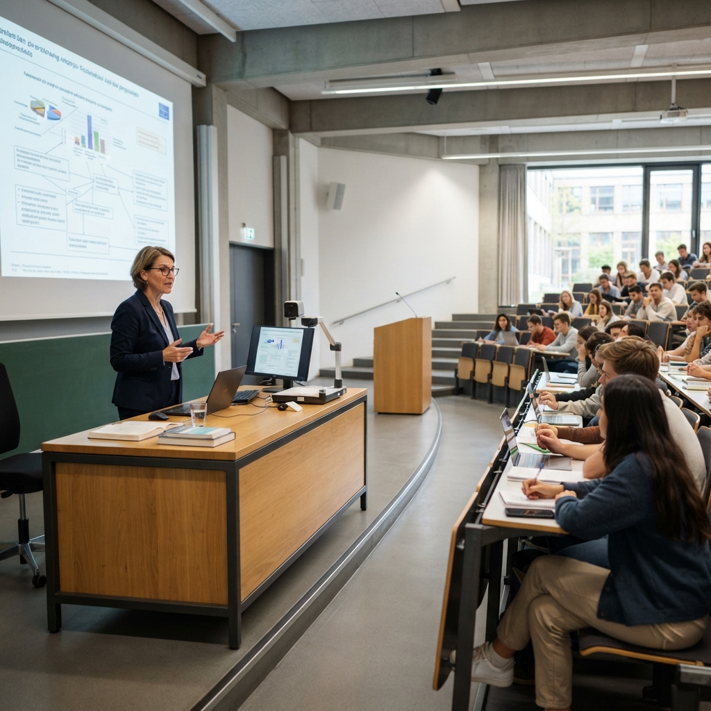 Bureau enseignant et pupitre — vue de la bibliothèque produit 2