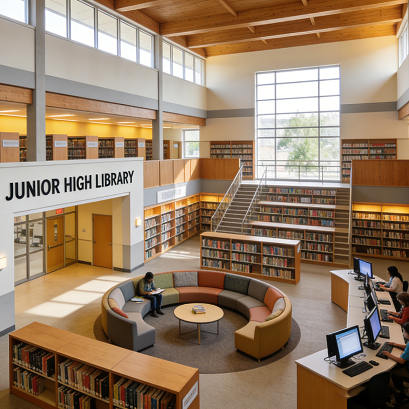 Bibliothèque pour espace de lecture