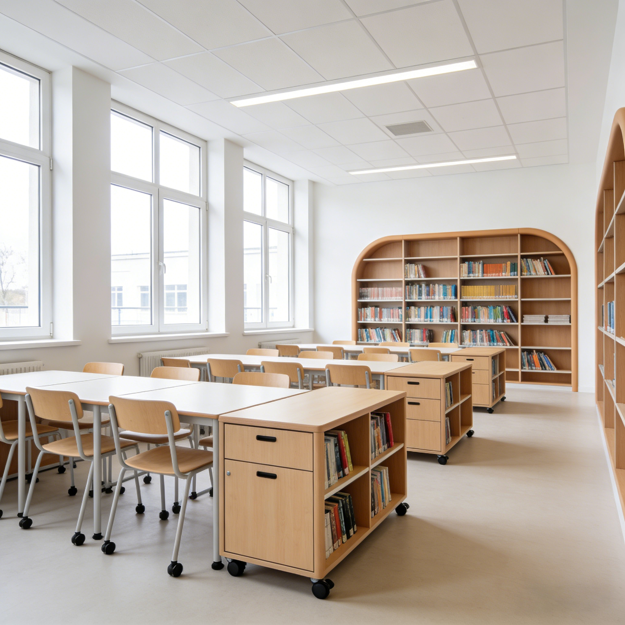 Classroom Desk And Chair Student Furniture