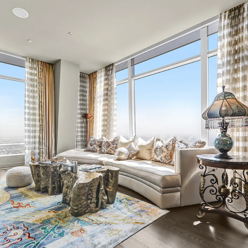 Mobilier pour penthouse