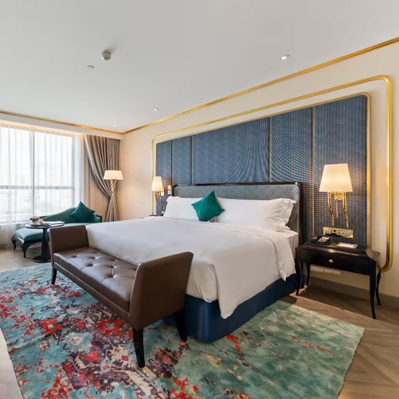 Ensemble de mobilier pour chambre d’hôtel